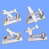 Maxbell DIY Airplane Assembly Toy Science Teaching Toys for Gift Tabletop Decor Kids