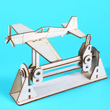 Maxbell DIY Airplane Assembly Toy Science Teaching Toys for Gift Tabletop Decor Kids