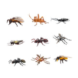 Maxbell 9Pcs Realistic Animal Toys Mini Action Model for Classroom School Boys Girls