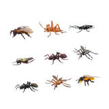 Maxbell 9Pcs Realistic Animal Toys Mini Action Model for Classroom School Boys Girls