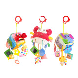 Maxbell Nursery Crib Mobile Pull String Activity Toy for Baby Shower Travel Style A