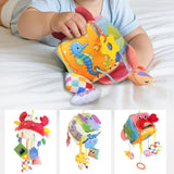 Maxbell Nursery Crib Mobile Pull String Activity Toy for Baby Shower Travel Style A