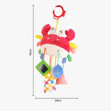 Maxbell Nursery Crib Mobile Pull String Activity Toy for Baby Shower Travel Style A