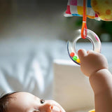 Maxbell Nursery Crib Mobile Pull String Activity Toy for Baby Shower Travel Style A