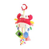 Maxbell Nursery Crib Mobile Pull String Activity Toy for Baby Shower Travel Style A