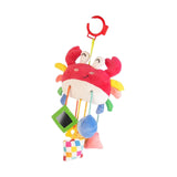 Maxbell Nursery Crib Mobile Pull String Activity Toy for Baby Shower Travel Style A