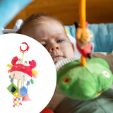 Maxbell Nursery Crib Mobile Pull String Activity Toy for Baby Shower Travel Style A