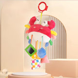 Maxbell Nursery Crib Mobile Pull String Activity Toy for Baby Shower Travel Style A