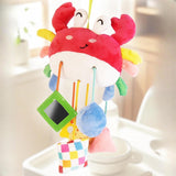 Maxbell Nursery Crib Mobile Pull String Activity Toy for Baby Shower Travel Style A