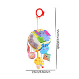 Maxbell Nursery Crib Mobile Pull String Activity Toy for Baby Shower Travel Style B