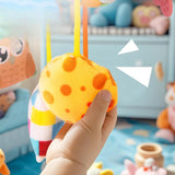 Maxbell Nursery Crib Mobile Pull String Activity Toy for Baby Shower Travel Style B