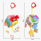 Maxbell Nursery Crib Mobile Pull String Activity Toy for Baby Shower Travel Style B