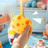 Maxbell Nursery Crib Mobile Pull String Activity Toy for Baby Shower Travel Style B