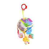 Maxbell Nursery Crib Mobile Pull String Activity Toy for Baby Shower Travel Style B
