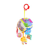 Maxbell Nursery Crib Mobile Pull String Activity Toy for Baby Shower Travel Style B