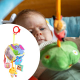 Maxbell Nursery Crib Mobile Pull String Activity Toy for Baby Shower Travel Style B