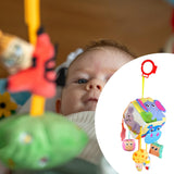 Maxbell Nursery Crib Mobile Pull String Activity Toy for Baby Shower Travel Style B