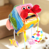 Maxbell Nursery Crib Mobile Pull String Activity Toy for Baby Shower Travel Style C