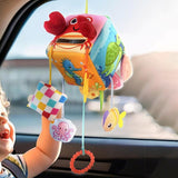 Maxbell Nursery Crib Mobile Pull String Activity Toy for Baby Shower Travel Style C