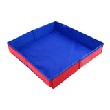 Maxbell Kids Sandbox Tray Reusable Easy to Clean Smooth Foldable Kids Sand Tray Kids