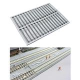 Maxbell 32x N Scale Railroad Sleepers Props Miniature for Scene Making HO Sand Table