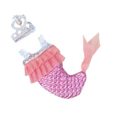 Maxbell Doll Mermaid Tail Costume Lovely for Pendant Dolls Scene Photo Prop Kids Toy
