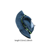 Maxbell Mini Doll Hat DIY Fashion Miniature Doll Decoration Sun Hat Doll Accessories Style A