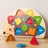 Maxbell Toy Shape Sorter Board for 1-3 Year Old Preschool Playroom
