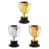 Maxbell 10Pcs Mini Award Trophies Cup Small Trophy for Appreciation Gifts Game Prize Gold