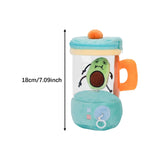 Maxbell Cute Plush Blender Toy Soft Pretend Play for Girls Ages 2+ Years Old Present
