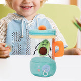 Maxbell Cute Plush Blender Toy Soft Pretend Play for Girls Ages 2+ Years Old Present