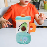 Maxbell Cute Plush Blender Toy Soft Pretend Play for Girls Ages 2+ Years Old Present