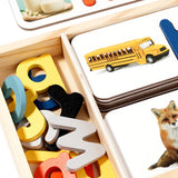 Maxbell Wooden Toddlers Spelling Learning Toys Toddlers Educational Toy