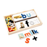 Maxbell Wooden Toddlers Spelling Learning Toys Toddlers Educational Toy