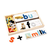 Maxbell Wooden Toddlers Spelling Learning Toys Toddlers Educational Toy