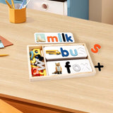 Maxbell Wooden Toddlers Spelling Learning Toys Toddlers Educational Toy