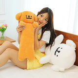 Maxbell Dog Animal Hugging Pillow Soft Lovely Long Plush Pillow for Sofa Bedroom Car