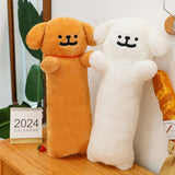 Maxbell Dog Animal Hugging Pillow Soft Lovely Long Plush Pillow for Sofa Bedroom Car