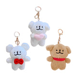 Maxbell Plush Doll Pendant Lightweight Character Ornament for Kids Adults Gifts Idea pink heart