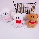 Maxbell Plush Doll Pendant Lightweight Character Ornament for Kids Adults Gifts Idea pink heart