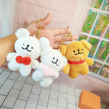 Maxbell Plush Doll Pendant Lightweight Character Ornament for Kids Adults Gifts Idea pink heart