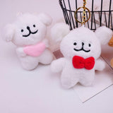 Maxbell Plush Doll Pendant Lightweight Character Ornament for Kids Adults Gifts Idea pink heart