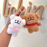 Maxbell Plush Doll Pendant Lightweight Character Ornament for Kids Adults Gifts Idea pink heart