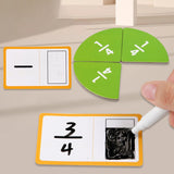 Maxbell Magnetic Fraction Tiles Logical Thinking Skills Math Toys Math Manipulatives