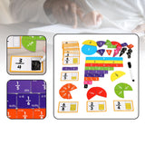 Maxbell Magnetic Fraction Tiles Logical Thinking Skills Math Toys Math Manipulatives