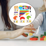 Maxbell Magnetic Fraction Tiles Logical Thinking Skills Math Toys Math Manipulatives