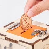 Maxbell Wooden Activity Cube Developmental Learning Toy for Toddlers Kids Boys Girls