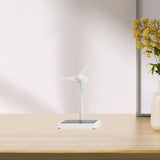 Maxbell Solar Powered Windmill White Kids Science Kits Toy for Kids Children Student S