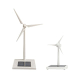 Maxbell Solar Powered Windmill White Kids Science Kits Toy for Kids Children Student S