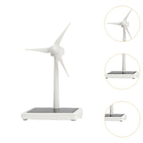 Maxbell Solar Powered Windmill White Kids Science Kits Toy for Kids Children Student S